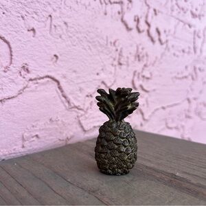 Antique Brass Pineapple Lamp Finial